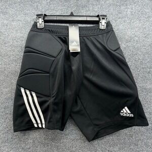 Adidas Men's Sz S Black AEROREADY GK Shorts Padded Soccer Football FT1454